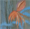 Prehistoric Flower orange